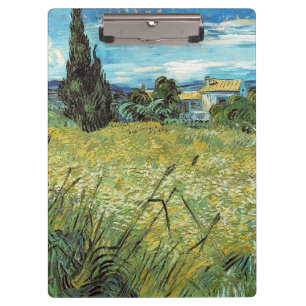 Green Wheat Field  Vincent van Gogh      Clipboard