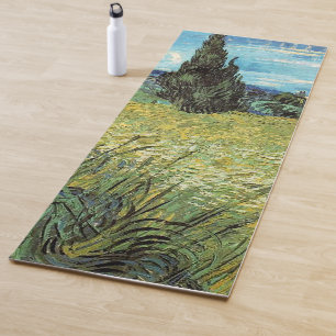 Green Wheat Field  Vincent van Gogh     Yoga Mat
