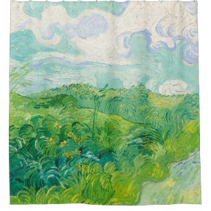 Green Wheat Fields Auvers(F807) Van Gogh Fine Art