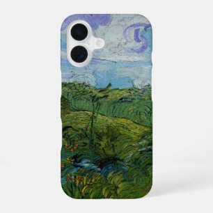 Green Wheat Fields by Vincent van Gogh iPhone 16 Case