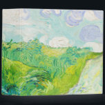 Green Wheat Fields, Van Gogh Binder<br><div class="desc">Vincent Willem van Gogh (30 March 1853 – 29 July 1890) was a Dutch post-impressionist painter who is among the most famous and influential figures in the history of Western art. In just over a decade, he created about 2, 100 artworks, including around 860 oil paintings, most of which date...</div>