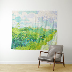 Green Wheat Fields, Van Gogh Tapestry