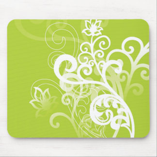 Green Whimsy Mouse Pad