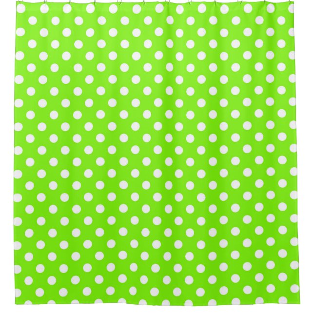 green, white and green polka dots (Front)