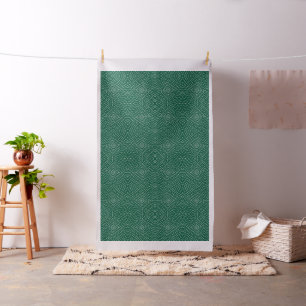 green white Diamonds Kwanzaa Tribal African Fabric