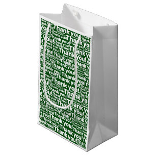 Green White Lawn Care Service - Thank you! -   Small Gift Bag