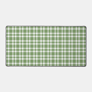 Green White Plaid Pattern