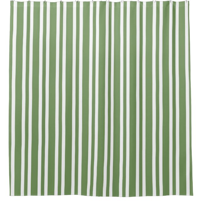Green White Stripes Pattern (Front)