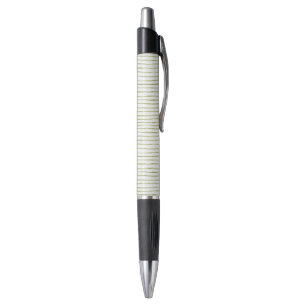 Green White Stripes Pen
