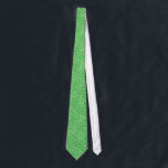 Green & White Tones Vintage Paisley Tie<br><div class="desc">Green and white vintage elegant floral paisley pattern. Cool for St Patric day</div>
