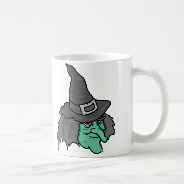 Green Witch Coffee Mug (Right)