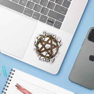 Green Witch Earth Pentacle Art                    