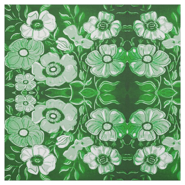 Green with Envy Fabric (Swatch)