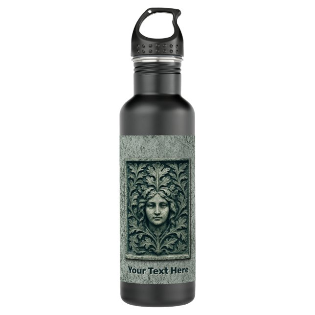 Green Woman - Stone 710 Ml Water Bottle (Front)