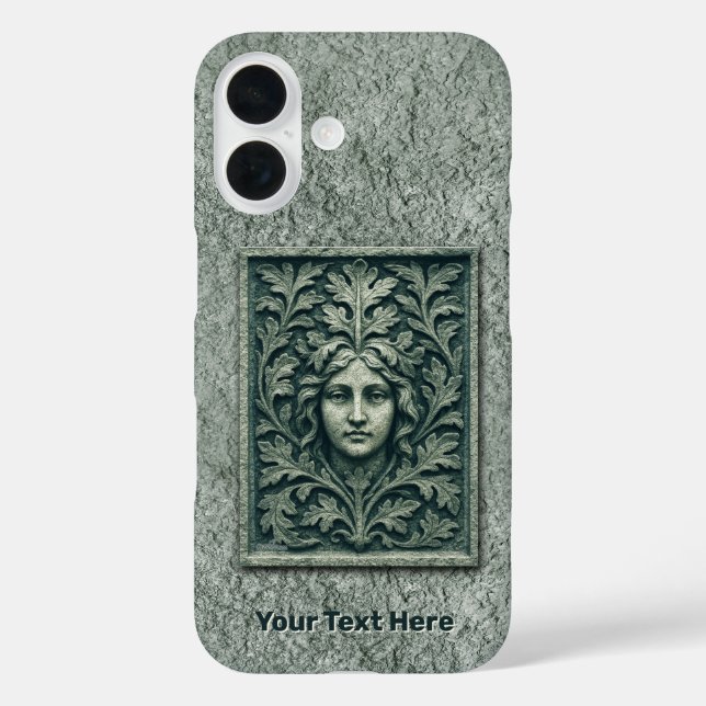 Green Woman - Stone Case-Mate iPhone Case (Back)