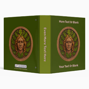 Green Woman - Wood Binder