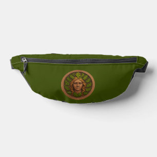 Green Woman - Wood Fanny Pack
