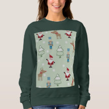 Green Women's Christmas T-shirt