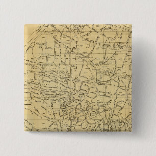 Green Wood Cemetery 2 Inch Square Button