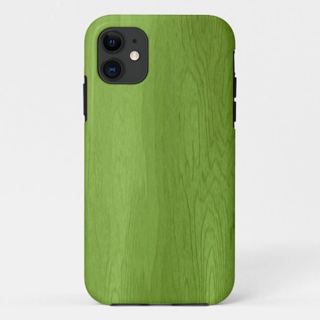 Green Wood Design iPhone 5 Case (Back)