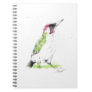 Green Woodpecker Notebook