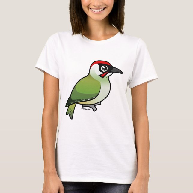 Green Woodpecker T-Shirt (Front)