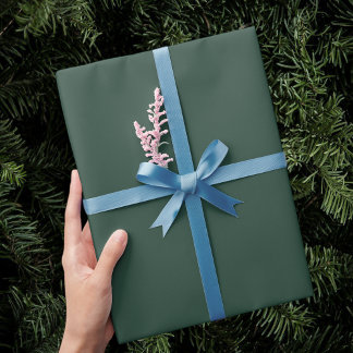 Green wrapping paper, perfect for birthday gifts Paper