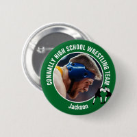 Green Wrestling Team Photo High School Wrestler