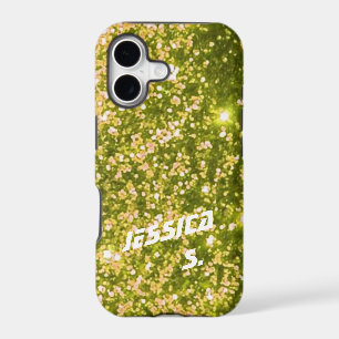 Green yellow faux trendy, cool, classic, girly