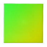 green yellow gradient     tile<br><div class="desc">Ceramic tile with beautiful green yellow gradient background  .Simple and trendy design by Alma Wad . Easy to personalize  it now  with your text /monogram/logo etc .</div>