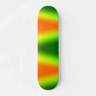 Green yellow orange simple minimal.custom.add your skateboard
