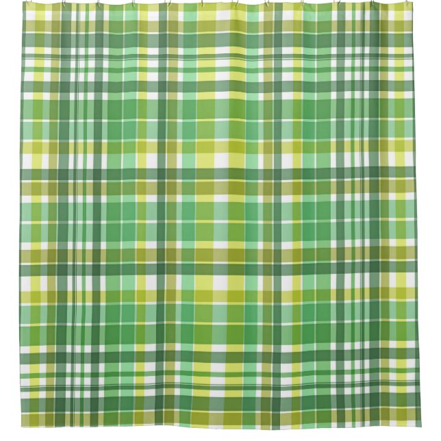 Green Yellow Plaid Design (Front)