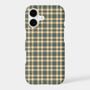 Green Yellow Plaid Pattern