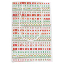 Green-Yellow-Red Pixel knit Pattern