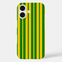 Green Yellow Stylish Stripes Pattern Design