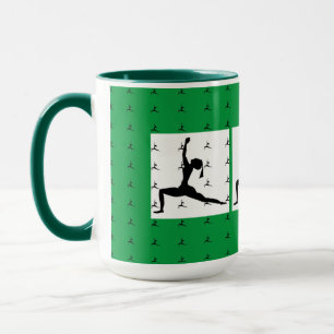 Green Yoga Mug