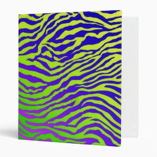 Green Zebra Binder