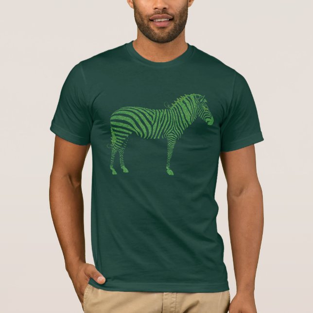 Green Zebra T-Shirt (Front)