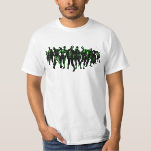 green zombie horde T-Shirt