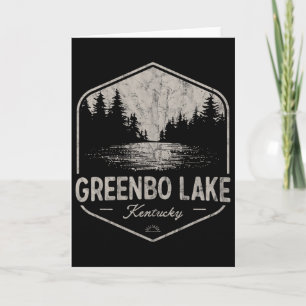 Greenbo Lake Kentucky Outdoors Vintage Card