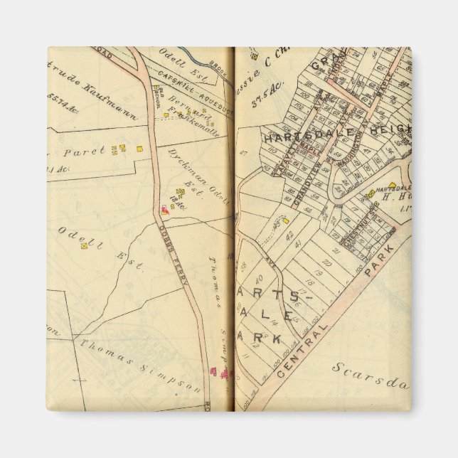 Greenburg, New York 3 Magnet (Front)