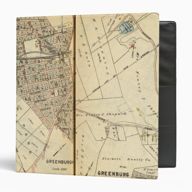Greenburg, New York 4 Binder (Front/Inside)