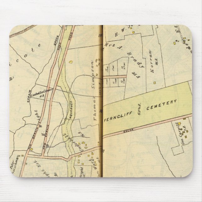 Greenburg, New York 4 Mouse Pad (Front)
