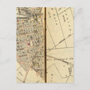 Greenburg, New York 4 Postcard