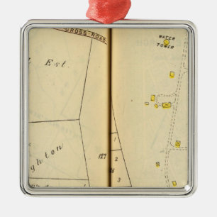 Greenburg, New York 7 Metal Ornament