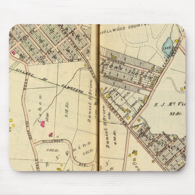 Greenburg, New York 8 Mouse Pad (Front)