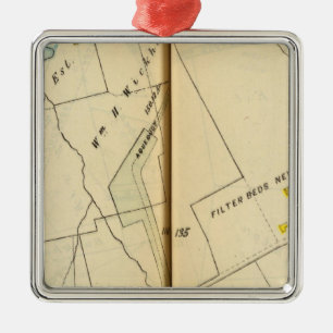 Greenburg, New York 9 Metal Ornament