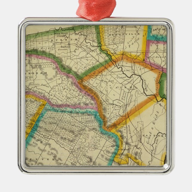 Greene County Metal Ornament (Front)