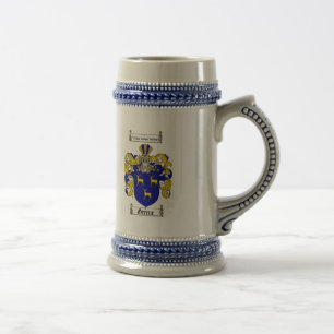 GREENE FAMILY CREST -  GREENE COAT OF ARMS BEER STEIN