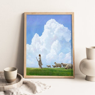 Greener Pastures, Christian Wall Art, The Good She Poster